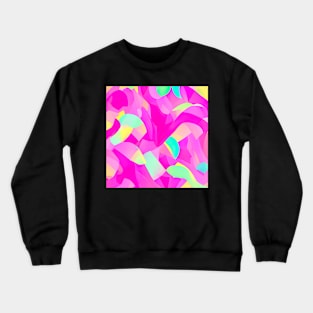 omg retro pattern abstract Crewneck Sweatshirt